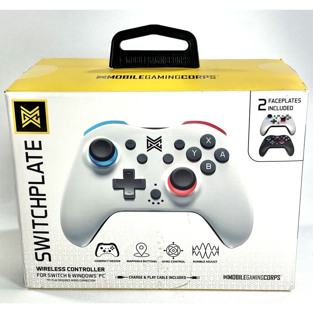 Switchplate Wireless Controller for Nintendo Switch & Windows PC